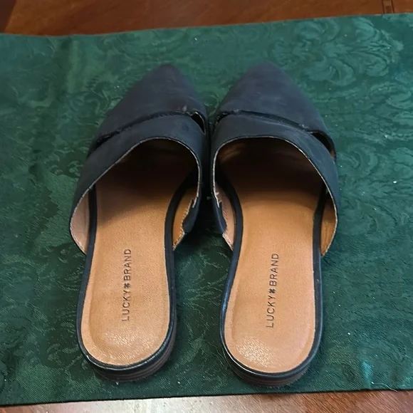 Lucky Brand Black Women's Mules Sz 8.5 to 9M - Picture 4 of 8